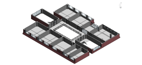 隐藏Revit模型中的楼层平面