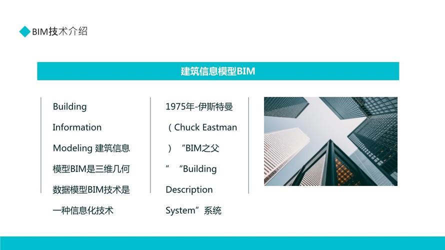 BIM介绍PPT设计模板 BIM介绍PPT设计模板 - BIM,Reivt中文网