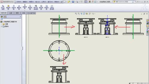 SolidWorks的剖面视图 SolidWorks的剖面视图 - BIM,Reivt中文网