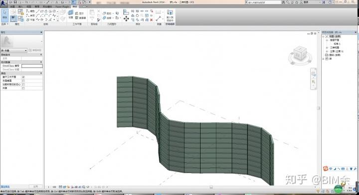 如何在Revit中实现幕墙的弯曲设计 如何在Revit中实现幕墙的弯曲设计 - BIM,Reivt中文网