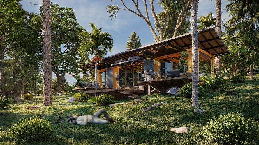 利用Lumion进行效果图的后期处理技巧 - BIM,Reivt中文网