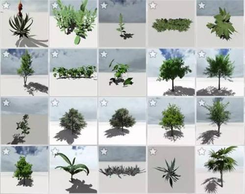 Lumion的树木素材获取途径 Lumion的树木素材获取途径 - BIM,Reivt中文网