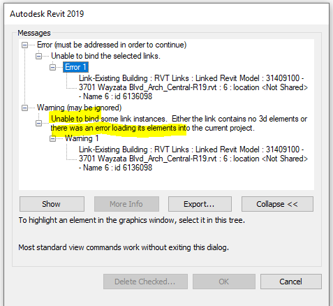 解决revit绑定链接卡时最后一步无响应的问题 解决revit绑定链接卡时最后一步无响应的问题 - BIM,Reivt中文网