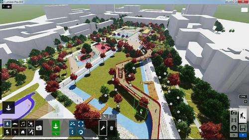 Lumion应用于鸟瞰场景 - BIM,Reivt中文网