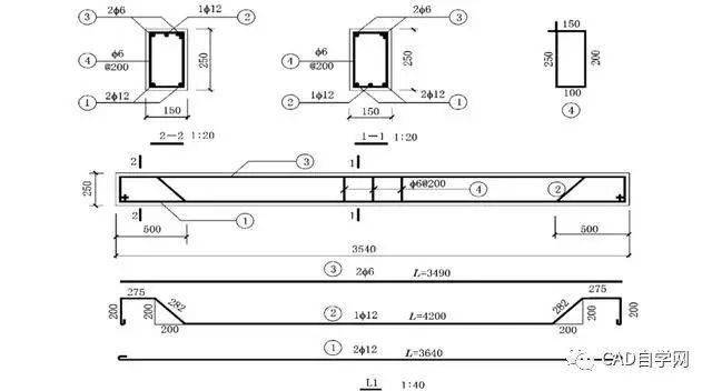 CAD绘制钢筋横断面的方法 CAD绘制钢筋横断面的方法 - BIM,Reivt中文网
