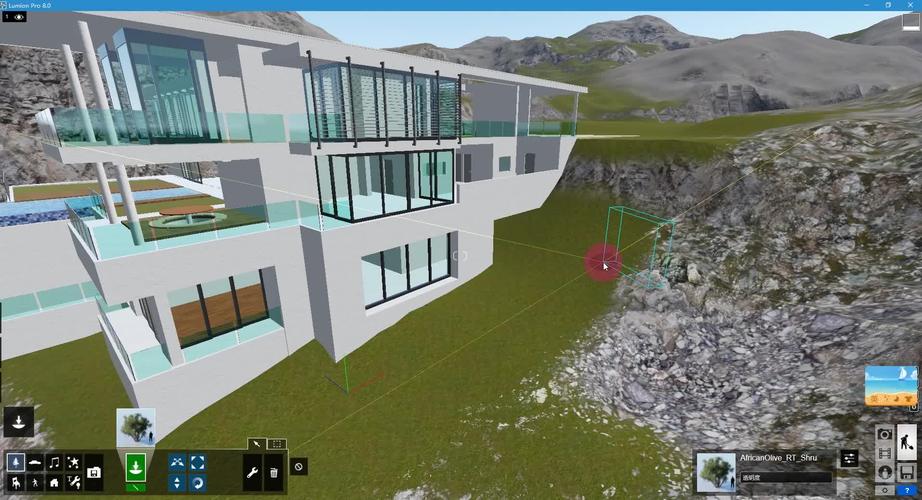 lumion中为什么我安装的树木无法显示出来 - BIM,Reivt中文网