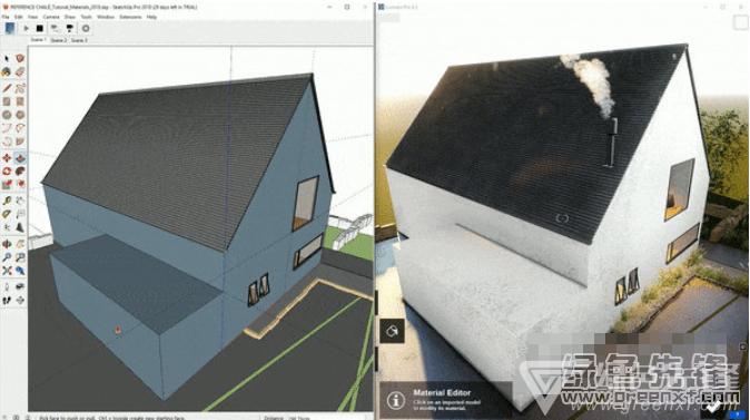 Lumion中如何修改SU中的模型并在Lumion中进行模型更改 - BIM,Reivt中文网
