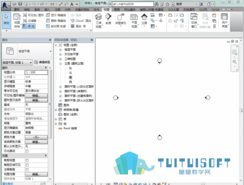 如何在Revit中进行立面切换操作 - BIM,Reivt中文网