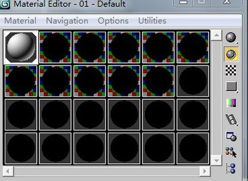 默认的3DMax物理材质 默认的3DMax物理材质 - BIM,Reivt中文网