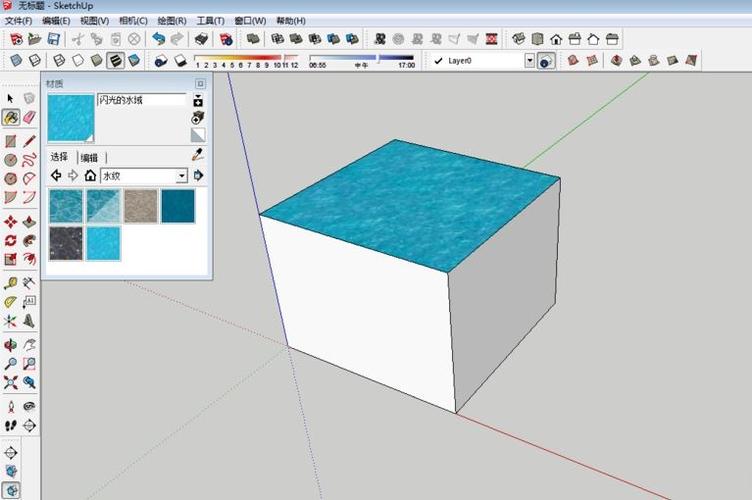 SketchUp自学教程:快速上手油漆桶工具 SketchUp自学教程:快速上手油漆桶工具 - BIM,Reivt中文网