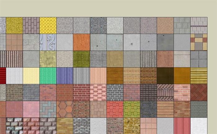 草图大师SU材质库:作用与特点一览 草图大师SU材质库:作用与特点一览 - BIM,Reivt中文网