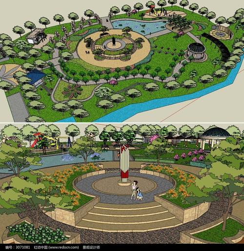 如何利用SketchUp创建逼真的草地模型？草图大师中如何添加地被植物？ - BIM,Reivt中文网