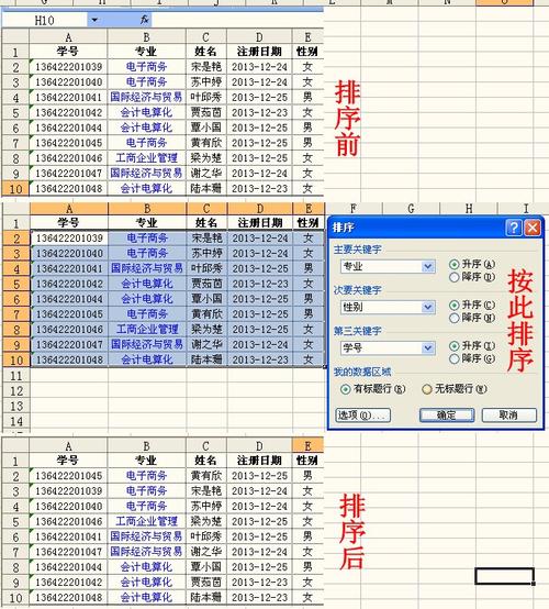 Excel常见的排序方法以及按顺序排序号 - BIM,Reivt中文网