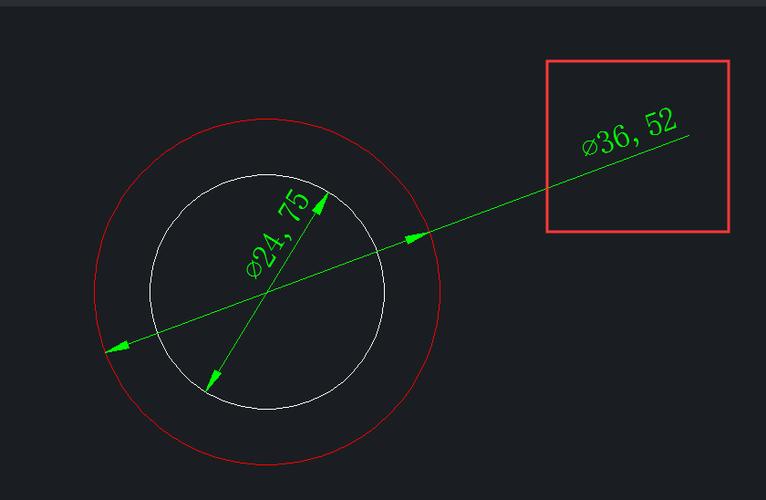 圆的直径标注在CAD中的优化方法 圆的直径标注在CAD中的优化方法 - BIM,Reivt中文网