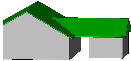 在revit中连接屋顶和连接几何图形有什么区别？