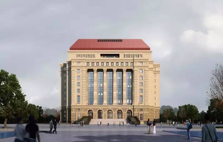 山东大学青岛校区图书馆,bim