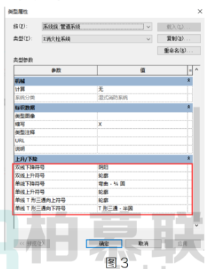 image.png 腿腿教学网-BIM教程 | Revit中管道单线模式不显示上升或下降符号的原因文教程(文/XF)