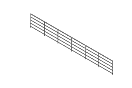 image.png 腿腿教学网-BIM等级考试二级建筑教程 | 第2部分:Revit族高级技能-扶手轮廓族实例