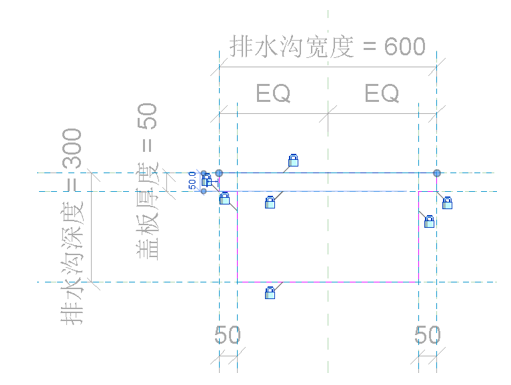 image.png 腿腿教学网-BIM等级考试二级建筑教程 | 2.6 基于线的公制常规模型族实例——排水沟